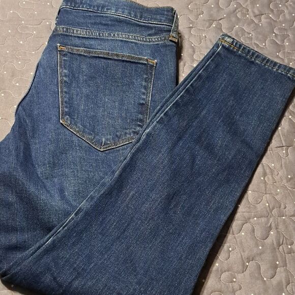 GAP True Skinny Ankle embroidered jeans size 28R - Picture 1 of 7
